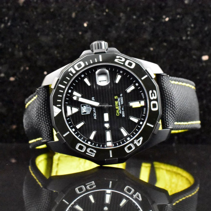  Shop Authentic Tag Heuer Aquaracer Black Dial Watch for Men - WAY218A.FC6362 - Luxxuri