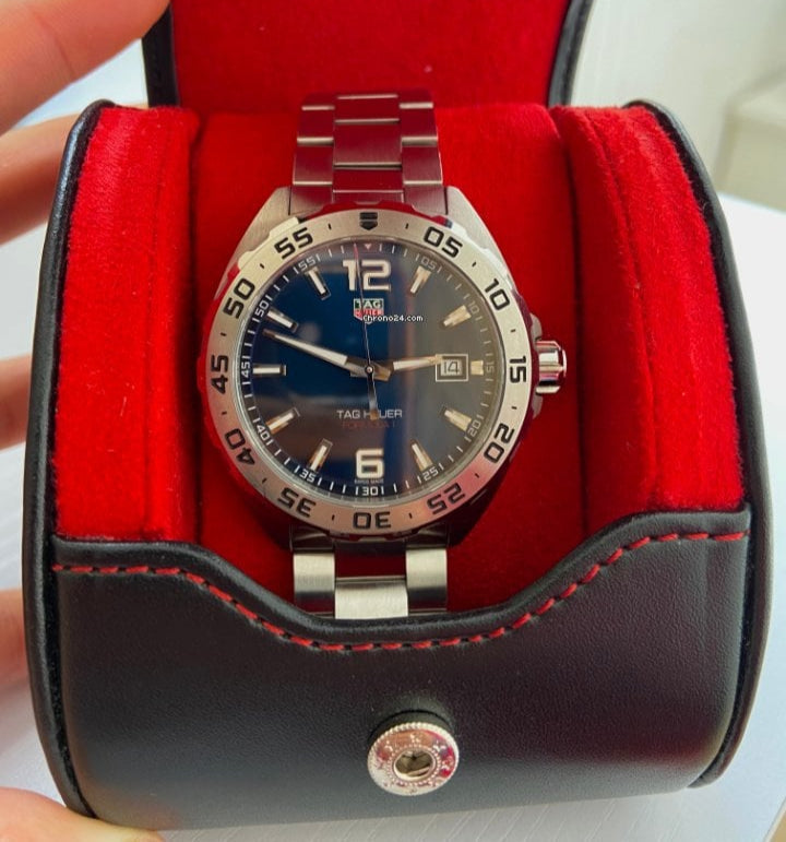  Shop Authentic Tag Heuer Formula 1 Blue Dial Watch for Men - WAZ1118.BA0875 - Luxxuri