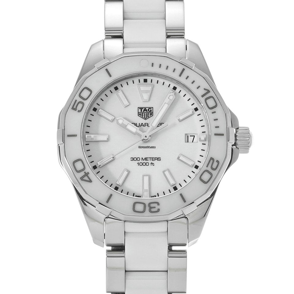  Shop Authentic Tag Heuer Aquaracer White Dial Watch for Women - WAY131B.BA0914 - Luxxuri