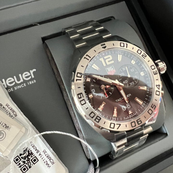  Shop Authentic Tag Heuer Formula 1 Black Dial Watch for Men - WAZ111A.BA0875 - Luxxuri
