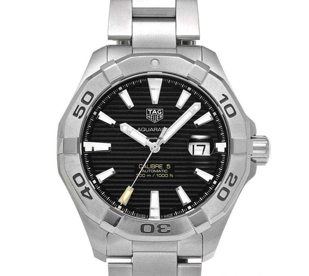 Shop Authentic Tag Heuer Aquaracer Black Dial Watch for Men - WAY2010.BA0927 - Luxxuri