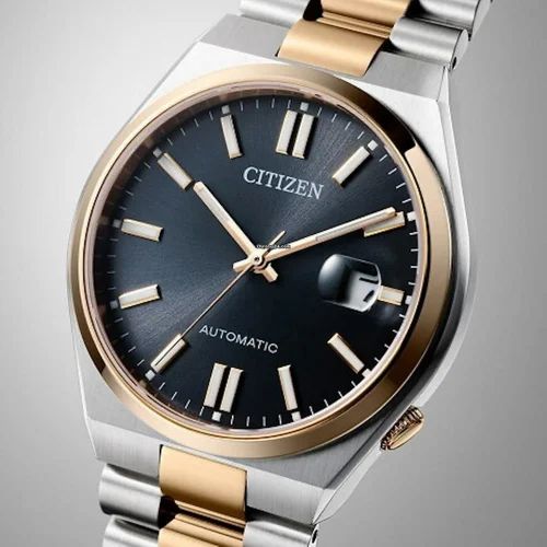  Shop Authentic Citizen Tsuyosa Automatic Grey Dial Two Tone Steel Strap Watch For Men - NJ0154-80H - Luxxuri