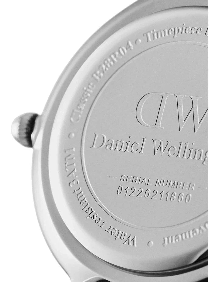  Shop Authentic Daniel Wellington Classic St Mawes White Dial Brown Leather Strap Watch For Men - DW00100021 - Luxxuri