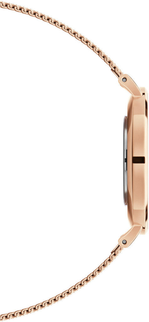  Shop Authentic Daniel Wellington Petite Melrose Brown Dial Rose Gold Mesh Strap Watch For Women - DW00100477 - Luxxuri