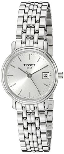  Shop Authentic Tissot T Classic Desire White Dial Silver Steel Strap Watch for Women - T52.1.281.31 - Luxxuri