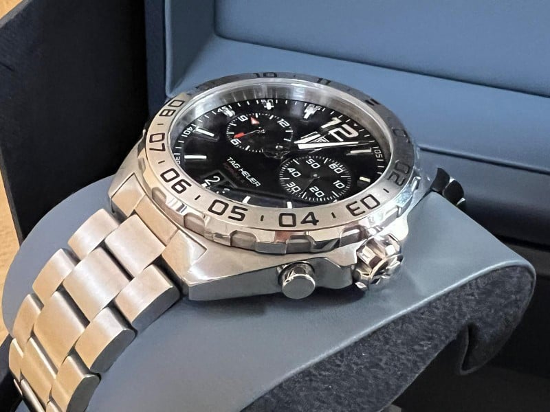  Shop Authentic Tag Heuer Formula 1 Black Dial Watch for Men - WAZ111A.BA0875 - Luxxuri