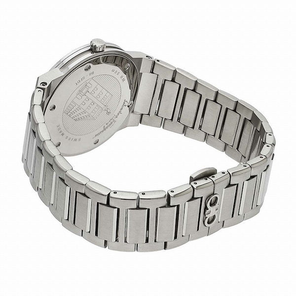  Shop Authentic Salvatore Ferragamo F-80 Classic Black Dial Silver Steel Strap Watch for Men - SFDT02423 - Luxxuri