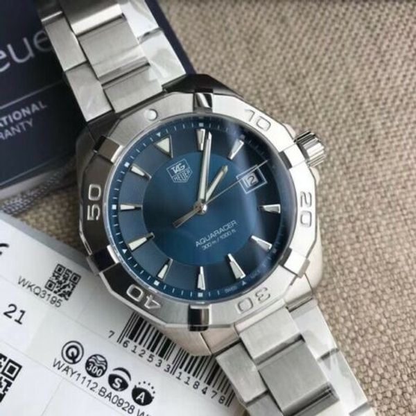 Shop Authentic Tag Heuer Aquaracer Blue Dial Watch for Men - WAY1112.BA0928 - Luxxuri