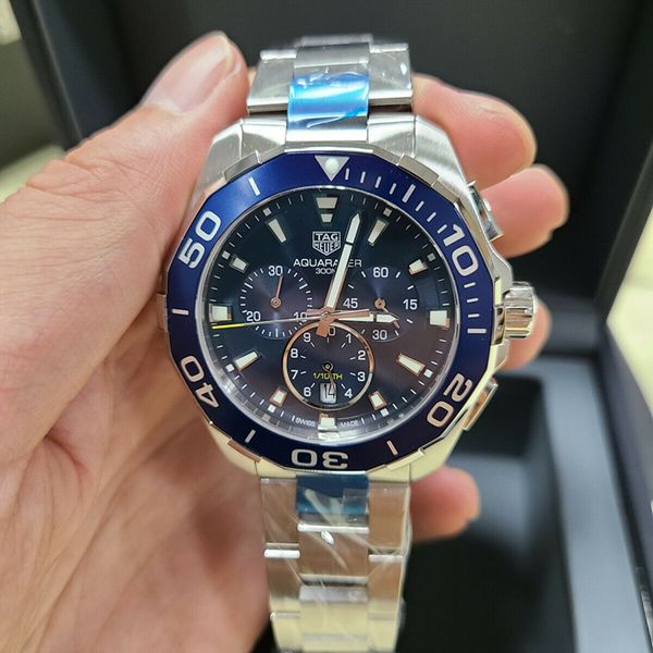  Shop Authentic Tag Heuer Aquaracer Blue Dial Watch for Men - CAY111B.BA0927 - Luxxuri