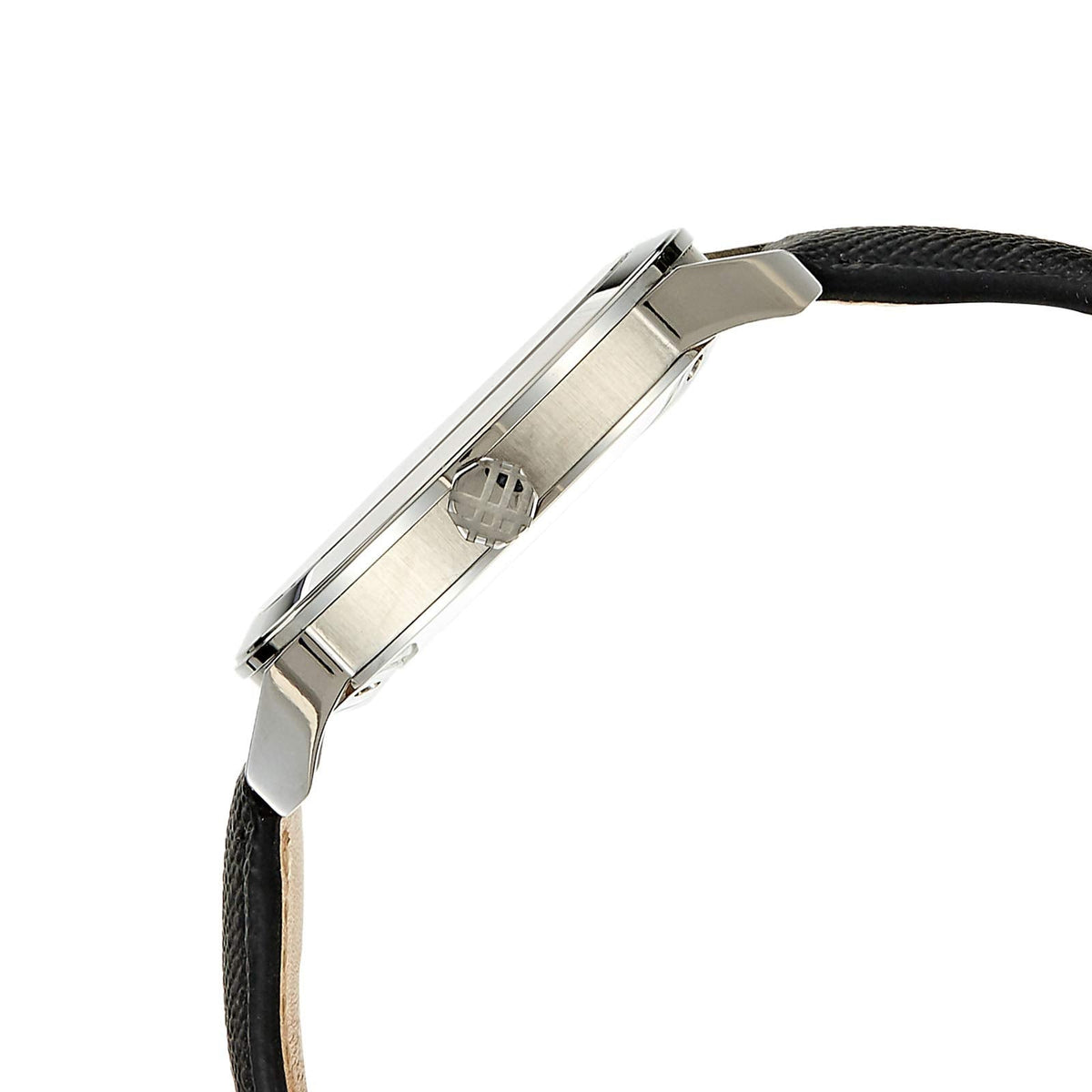  Shop Authentic Burberry The City Grey Dial Black Leather Strap Watch for Men - BU9030 - Luxxuri