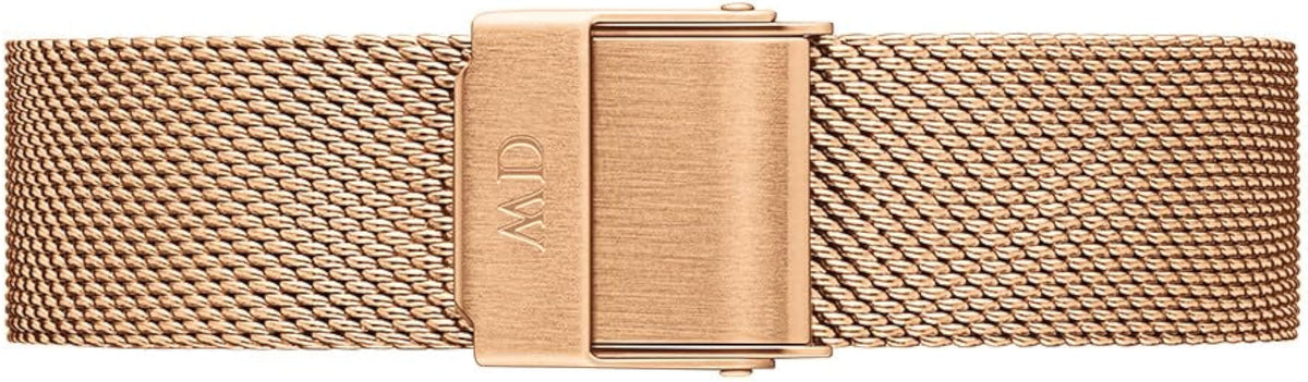  Shop Authentic Daniel Wellington Petite Melrose White Dial Rose Gold Mesh Strap Watch For Women - DW00100305 - Luxxuri