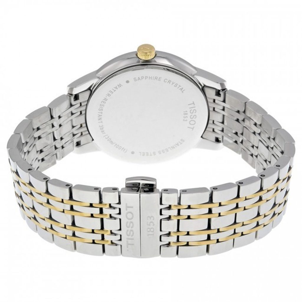  Shop Authentic Tissot T Classic Carson Quartz White Dial Two Tone Steel Strap Watch for Men - T085.410.22.011.00 - Luxxuri