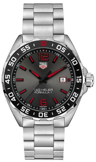  Shop Authentic Tag Heuer Formula 1 Anthracite Dial Watch for Men - WAZ1018.BA0842 - Luxxuri