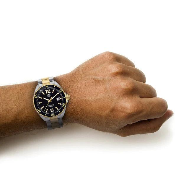  Shop Authentic Tag Heuer Formula 1 Quartz Black Dial Two Tone Steel Strap Watch for Men - WAZ1121.BB0879 - Luxxuri