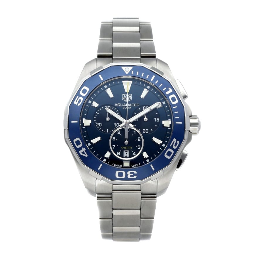  Shop Authentic Tag Heuer Aquaracer Blue Dial Watch for Men - CAY111B.BA0927 - Luxxuri
