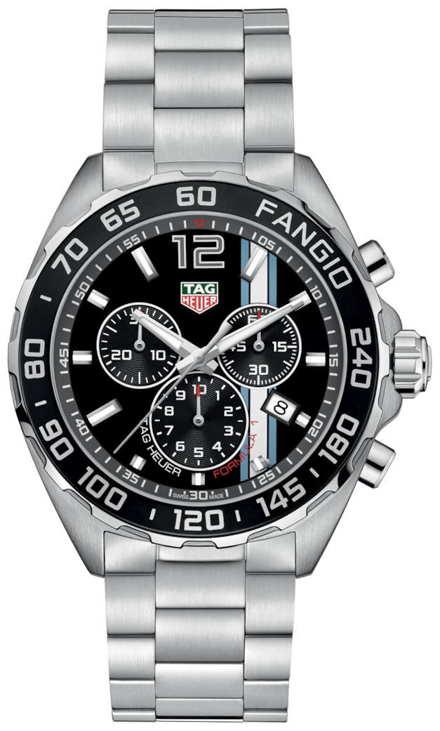  Shop Authentic Tag Heuer Formula 1 Chronograph Black Dial Silver Steel Strap Watch for Men - CAZ101H.BA0842 - Luxxuri