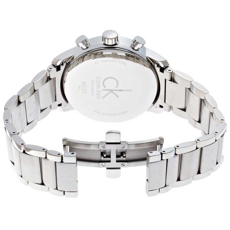  Shop Authentic Calvin Klein City White Dial Silver Steel Strap Watch for Men - K2G27146 - Luxxuri