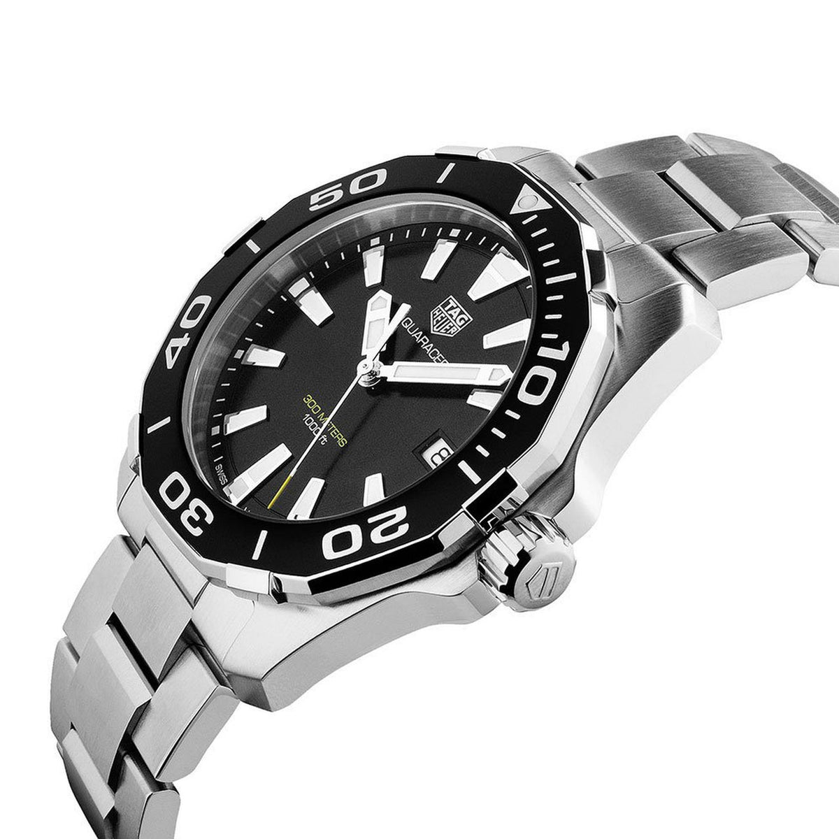  Shop Authentic Tag Heuer Aquaracer Black Dial Watch for Men - WAY111A.BA0928 - Luxxuri