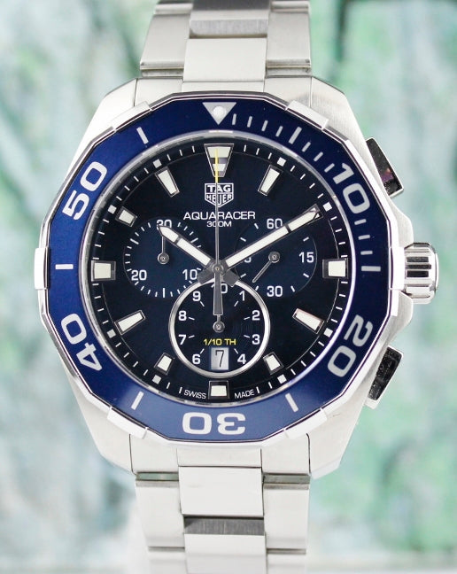  Shop Authentic Tag Heuer Aquaracer Blue Dial Watch for Men - CAY111B.BA0927 - Luxxuri