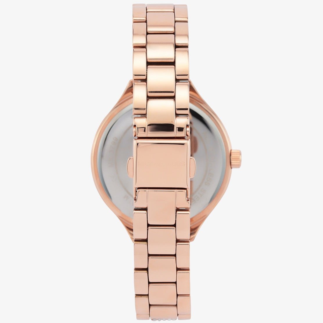  Shop Authentic Michael Kors Crystals Pavé Rose Gold Dial Rose Gold Steel Strap Watch for Women - MK3799 - Luxxuri