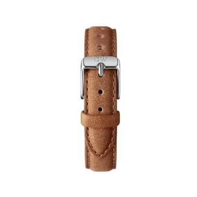  Shop Authentic Daniel Wellington Petite Sterling Black Dial Brown Leather Strap Watch For Women - DW00100178 - Luxxuri