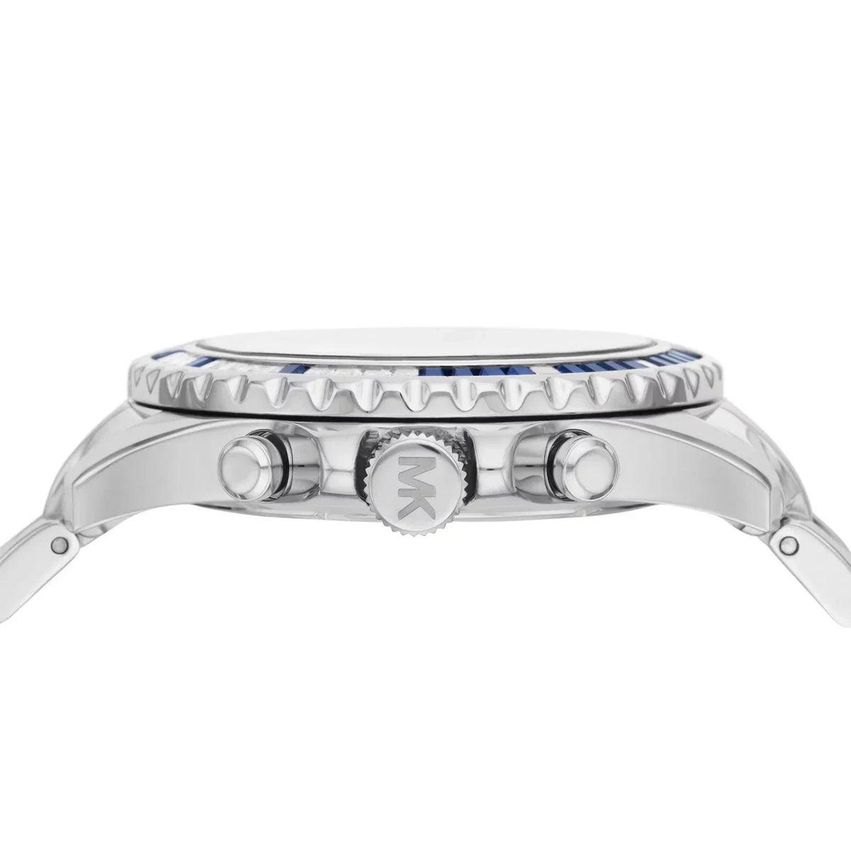  Shop Authentic Michael Kors Everest Chronograph Blue Dial Silver Steel Strap Watch For Women - MK7237 - Luxxuri