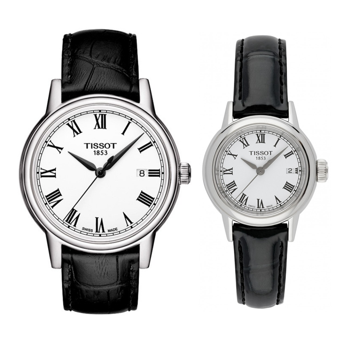  Shop Authentic Tissot T Classic Carson White Dial Black Leather Strap Watch for Men - T085.410.16.013.00 - Luxxuri