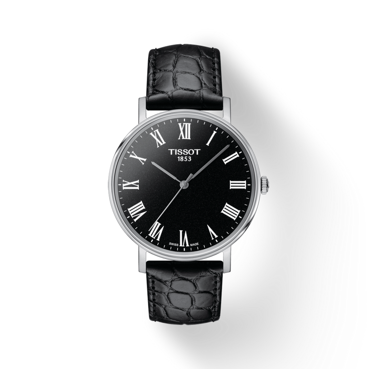  Shop Authentic Tissot T Classic Dream Black Dial Black Leather Strap Watch for Men - T122.410.16.053.00 - Luxxuri