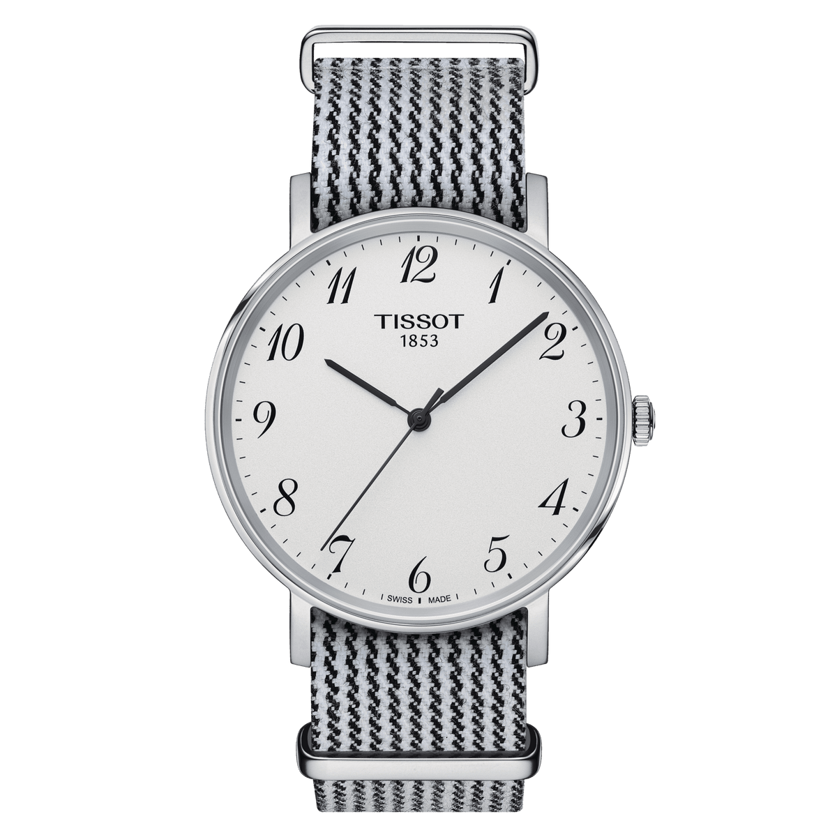  Shop Authentic Tissot T Classic Everytime Medium White Dial Two Tone NATO Strap Watch for Women - T109.410.18.032.00 - Luxxuri