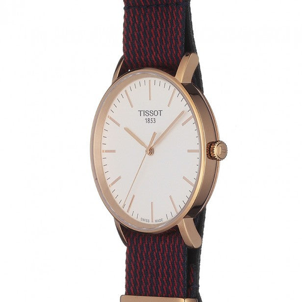  Shop Authentic Tissot T Classic Everytime Medium White Dial Two Tone NATO Strap Watch for Men - T109.410.38.031.00 - Luxxuri