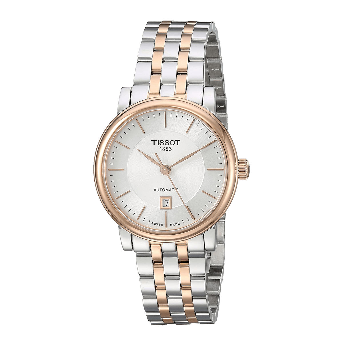 Shop Authentic Tissot T Classic Carson Premium 30 White Dial Two Tone Steel Strap Watch for Women - T122.207.22.031.01 - Luxxuri