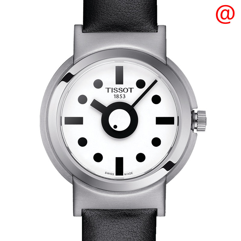  Shop Authentic Tissot Heritage Memphis Lady White Dial Black Rubber Strap Watch For Women - T120.210.17.011.00 - Luxxuri