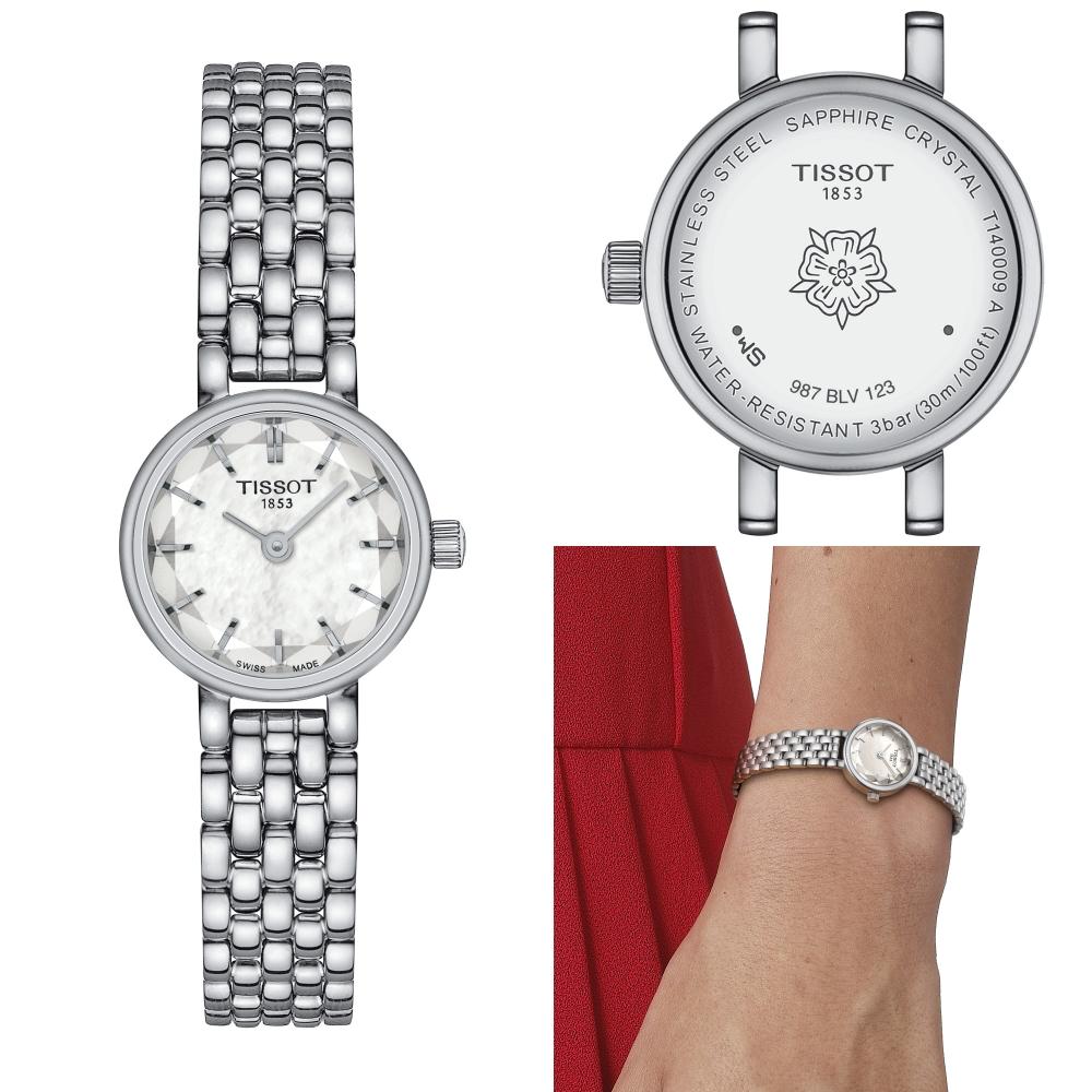  Shop Authentic Tissot T Lovely Mother of Pearl Dial Silver Steel Strap Watch for Women - T140.009.11.111.00 - Luxxuri