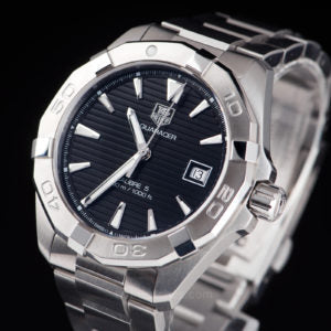  Shop Authentic Tag Heuer Aquaracer Black Dial Watch for Men - WAY2110.BA0928 - Luxxuri