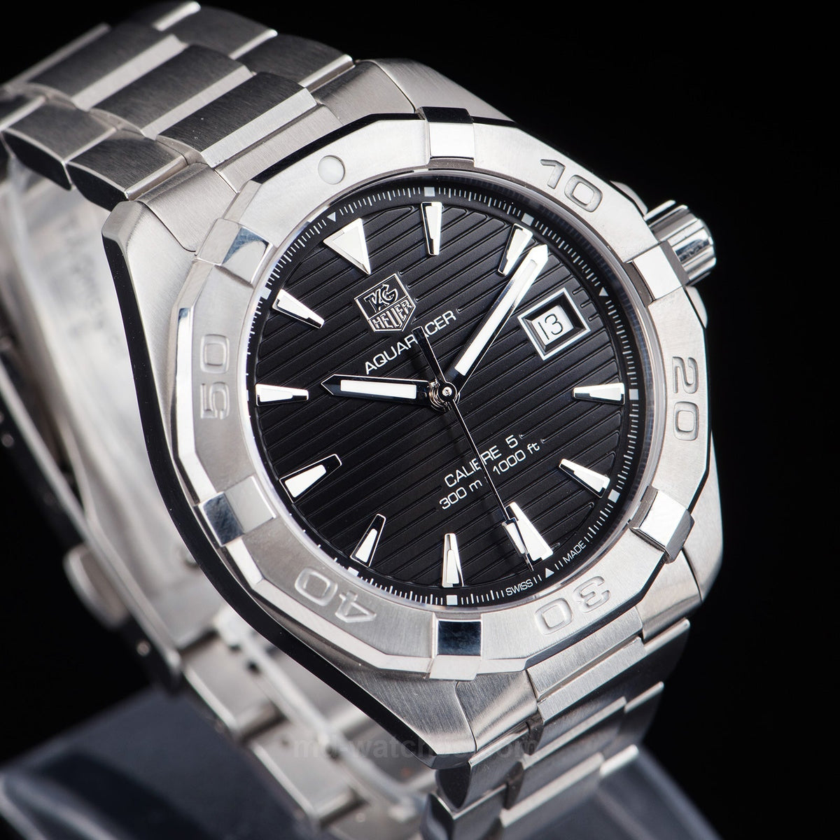  Shop Authentic Tag Heuer Aquaracer Black Dial Watch for Men - WAY2110.BA0928 - Luxxuri