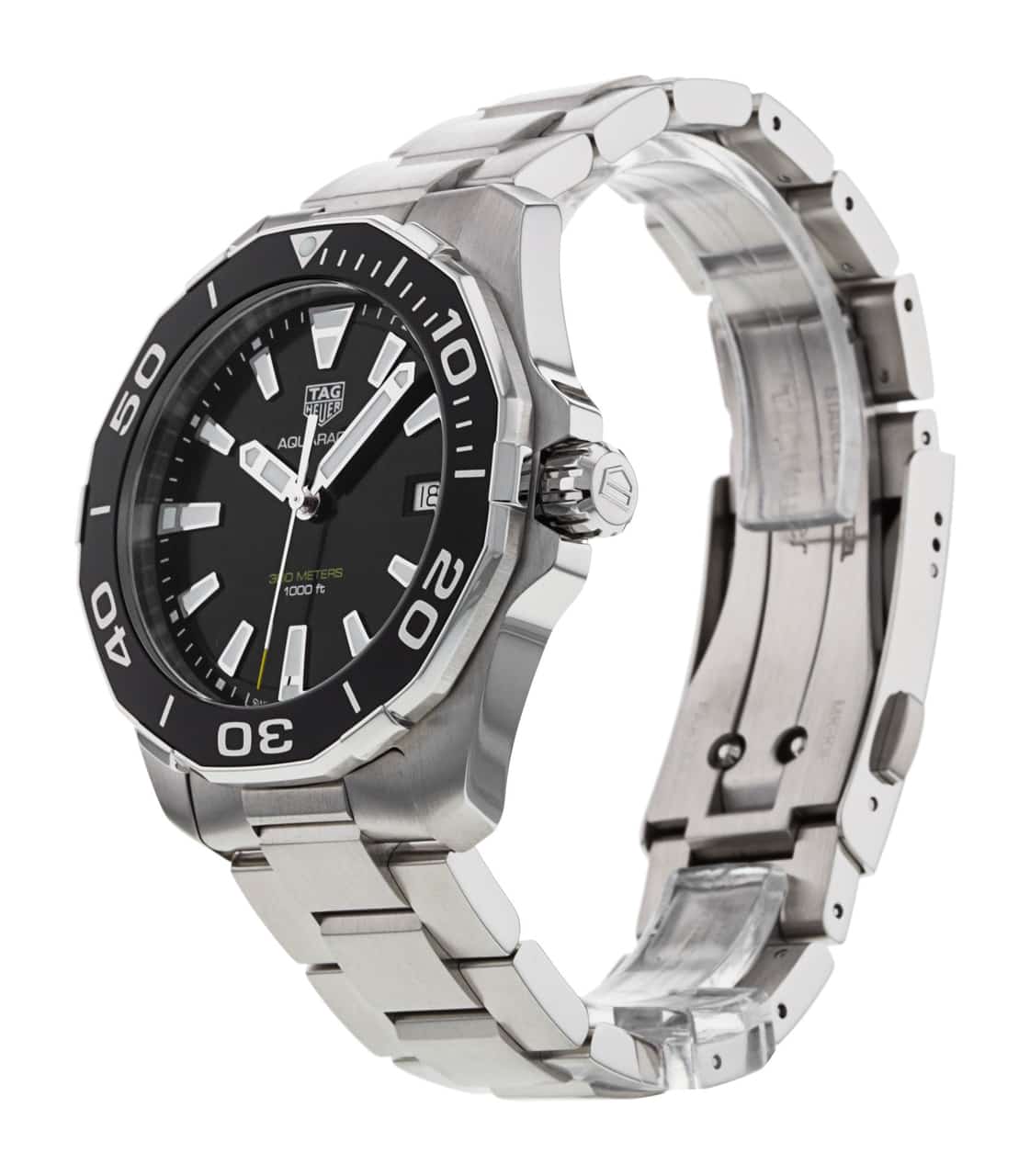  Shop Authentic Tag Heuer Aquaracer Black Dial Watch for Men - WAY111A.BA0928 - Luxxuri