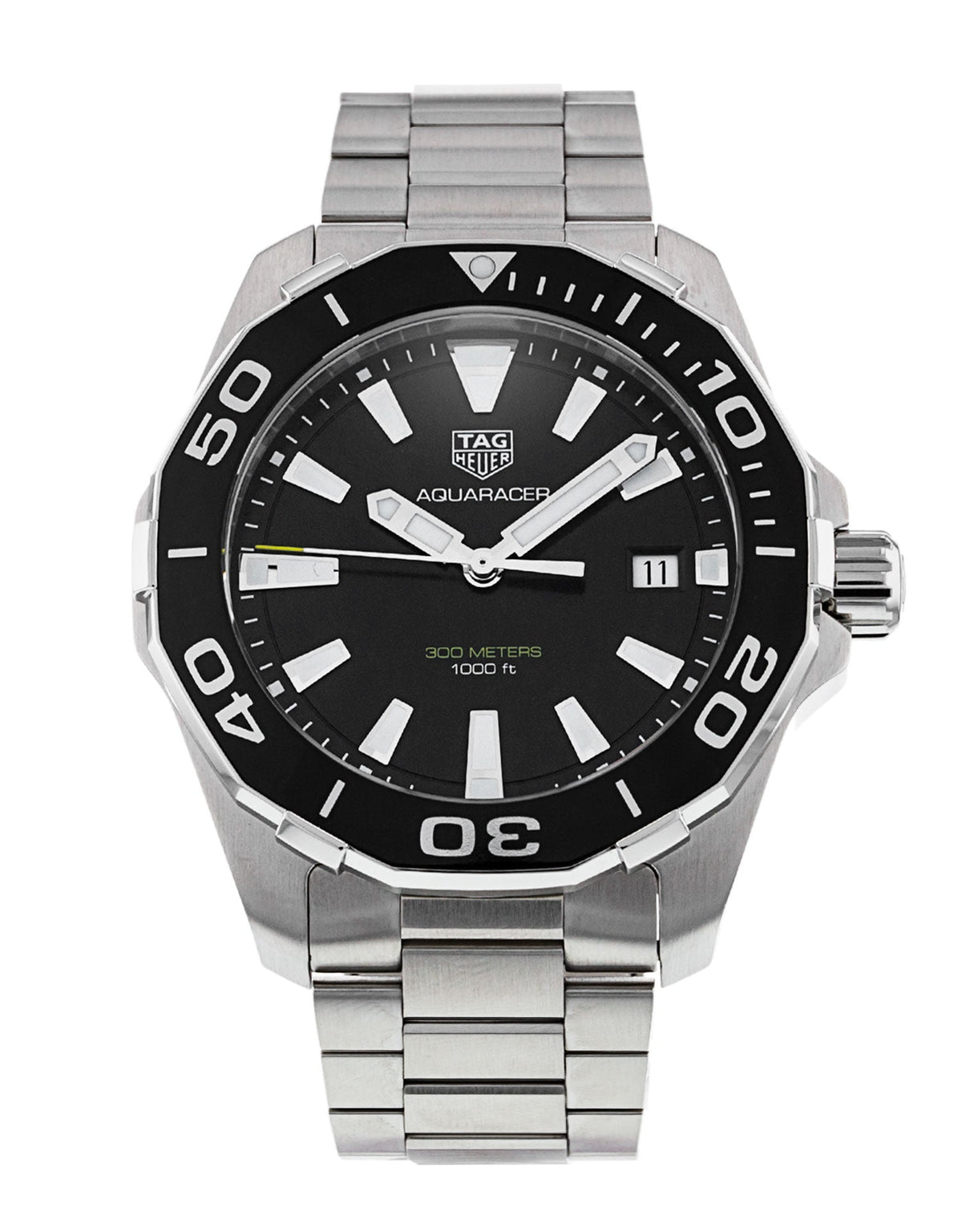  Shop Authentic Tag Heuer Aquaracer Black Dial Watch for Men - WAY111A.BA0928 - Luxxuri