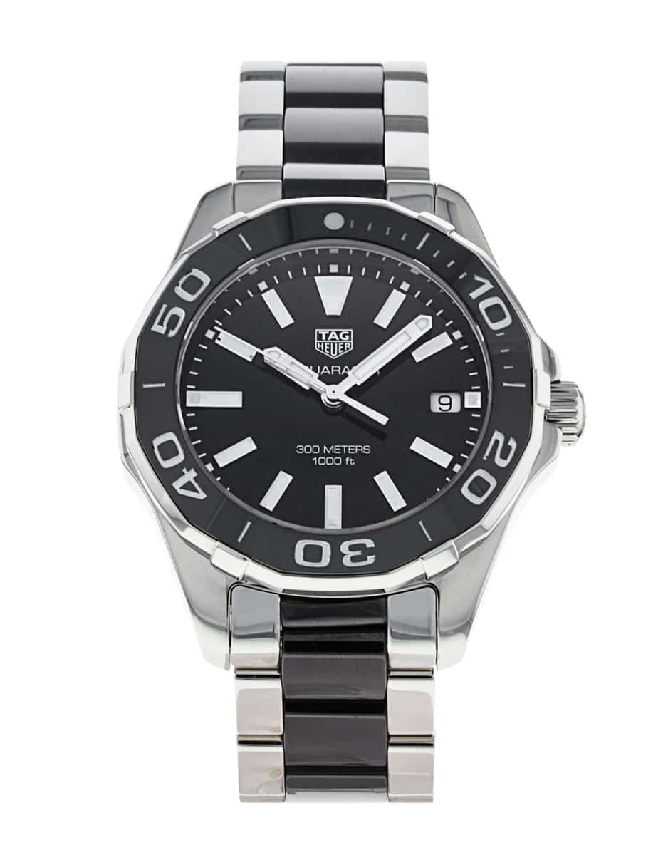  Shop Authentic Tag Heuer Aquaracer Black Dial Watch for Men - WAY131A.BA0913 - Luxxuri
