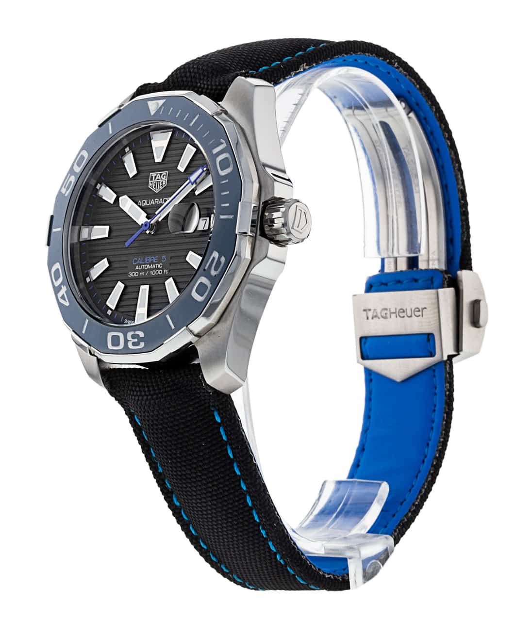  Shop Authentic Tag Heuer Aquaracer Black Dial Watch for Men - WAY201C.FC6395 - Luxxuri