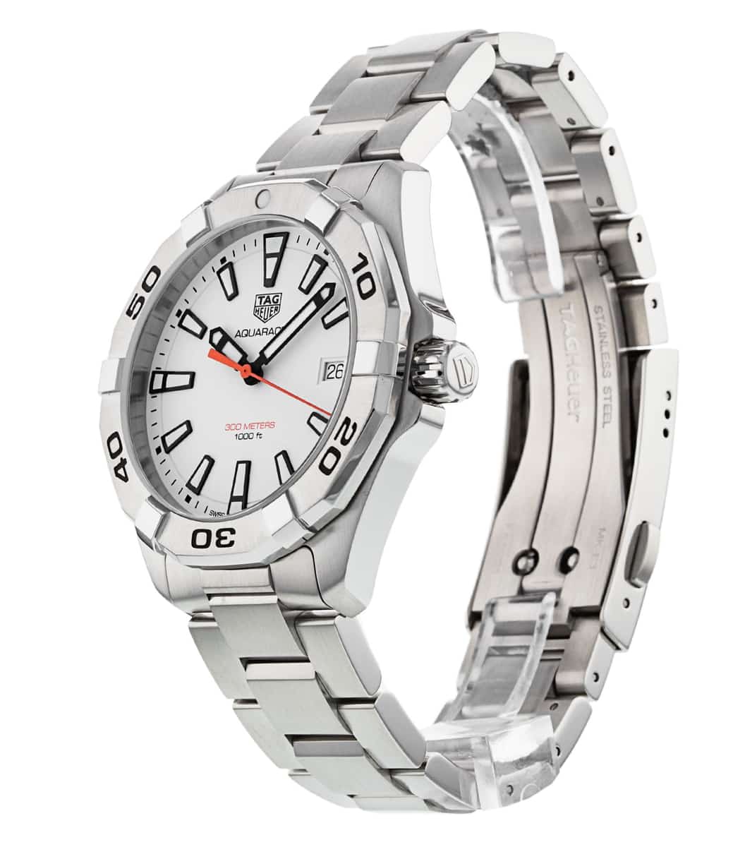  Shop Authentic Tag Heuer Aquaracer White Dial Watch for Men - WBD1111.BA0928 - Luxxuri