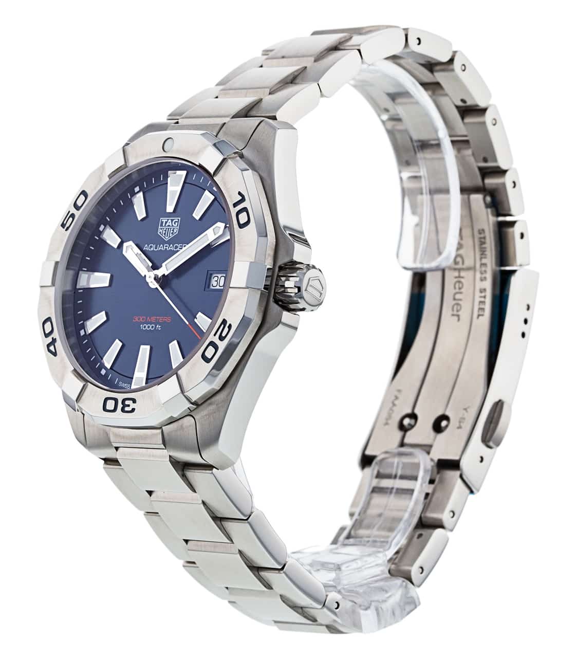  Shop Authentic Tag Heuer Aquaracer Blue Dial Watch for Men - WBD1112.BA0928 - Luxxuri