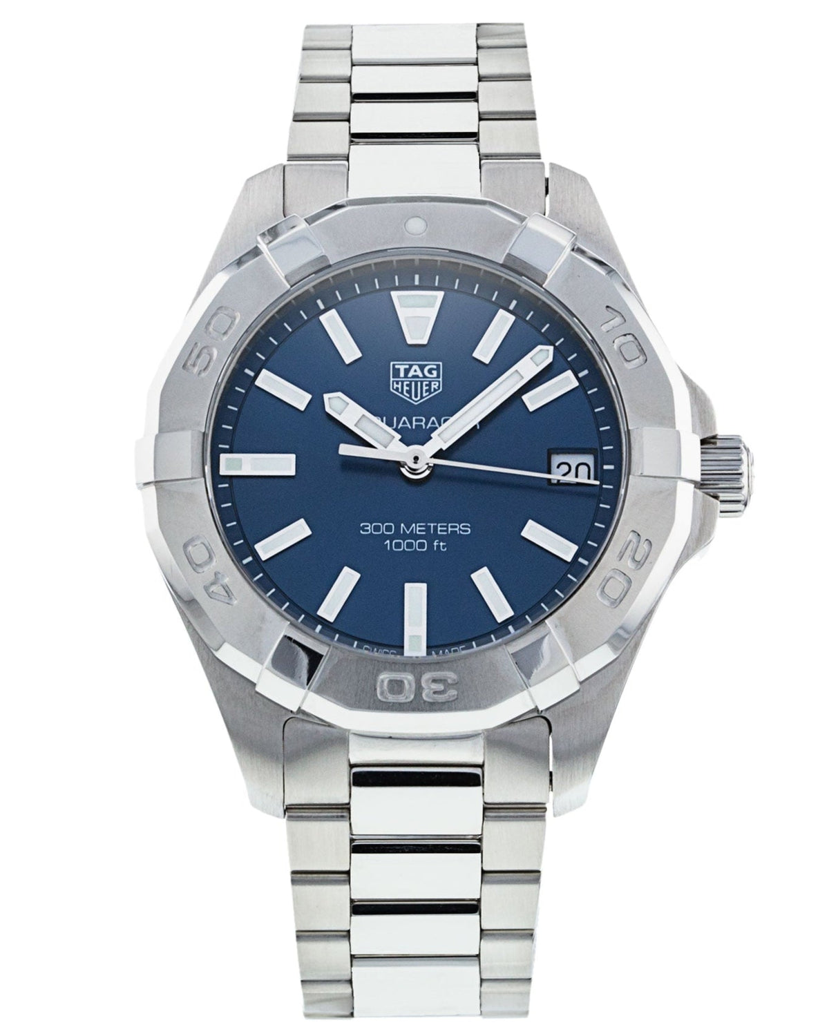  Shop Authentic Tag Heuer Aquaracer Blue Dial Watch for Women - WBD1312.BA0740 - Luxxuri