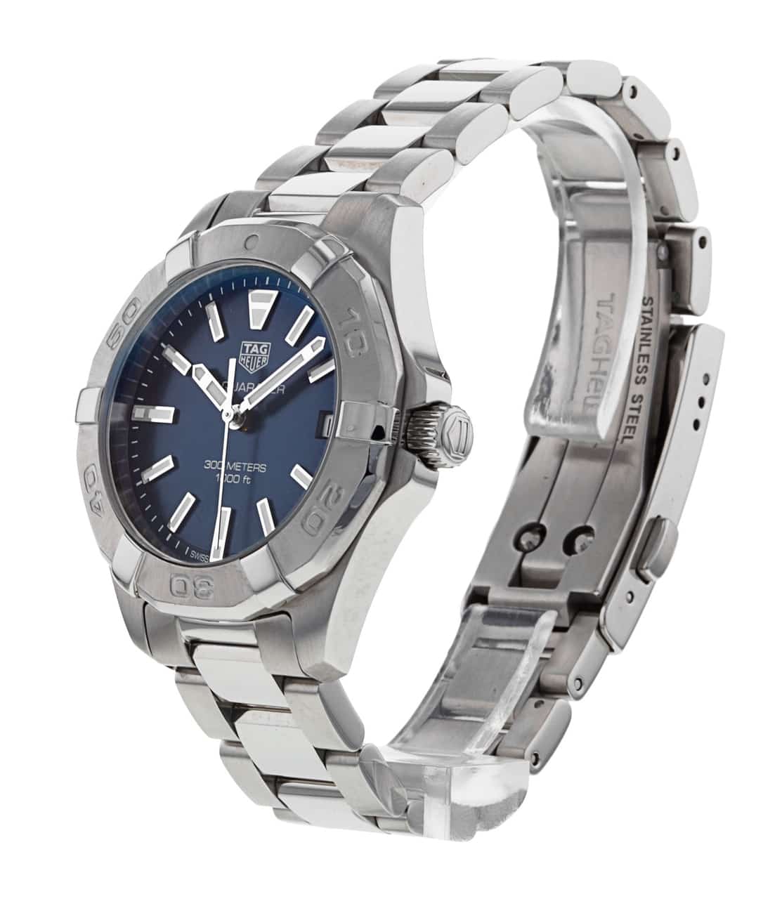  Shop Authentic Tag Heuer Aquaracer Blue Dial Watch for Women - WBD1312.BA0740 - Luxxuri