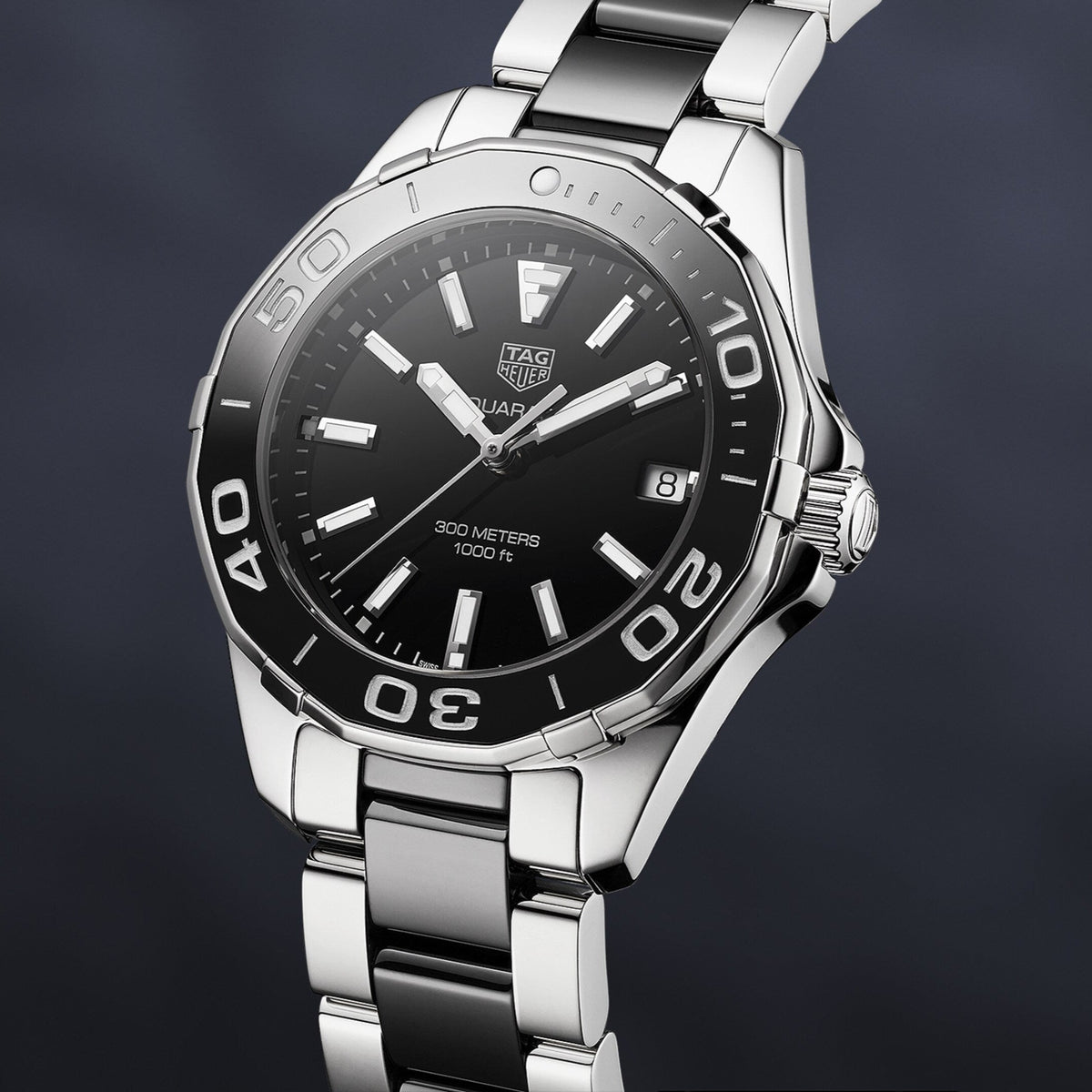  Shop Authentic Tag Heuer Aquaracer Black Dial Watch for Men - WAY131A.BA0913 - Luxxuri