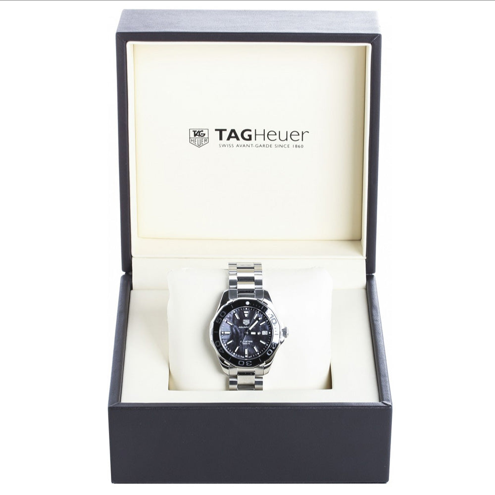 Shop Authentic Tag Heuer Aquaracer Black Dial Watch for Women - WAY131K.BA0748 - Luxxuri