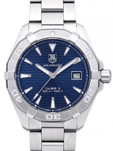  Shop Authentic Tag Heuer Aquaracer Blue Dial Watch for Men - WAY2112.BA0928 - Luxxuri