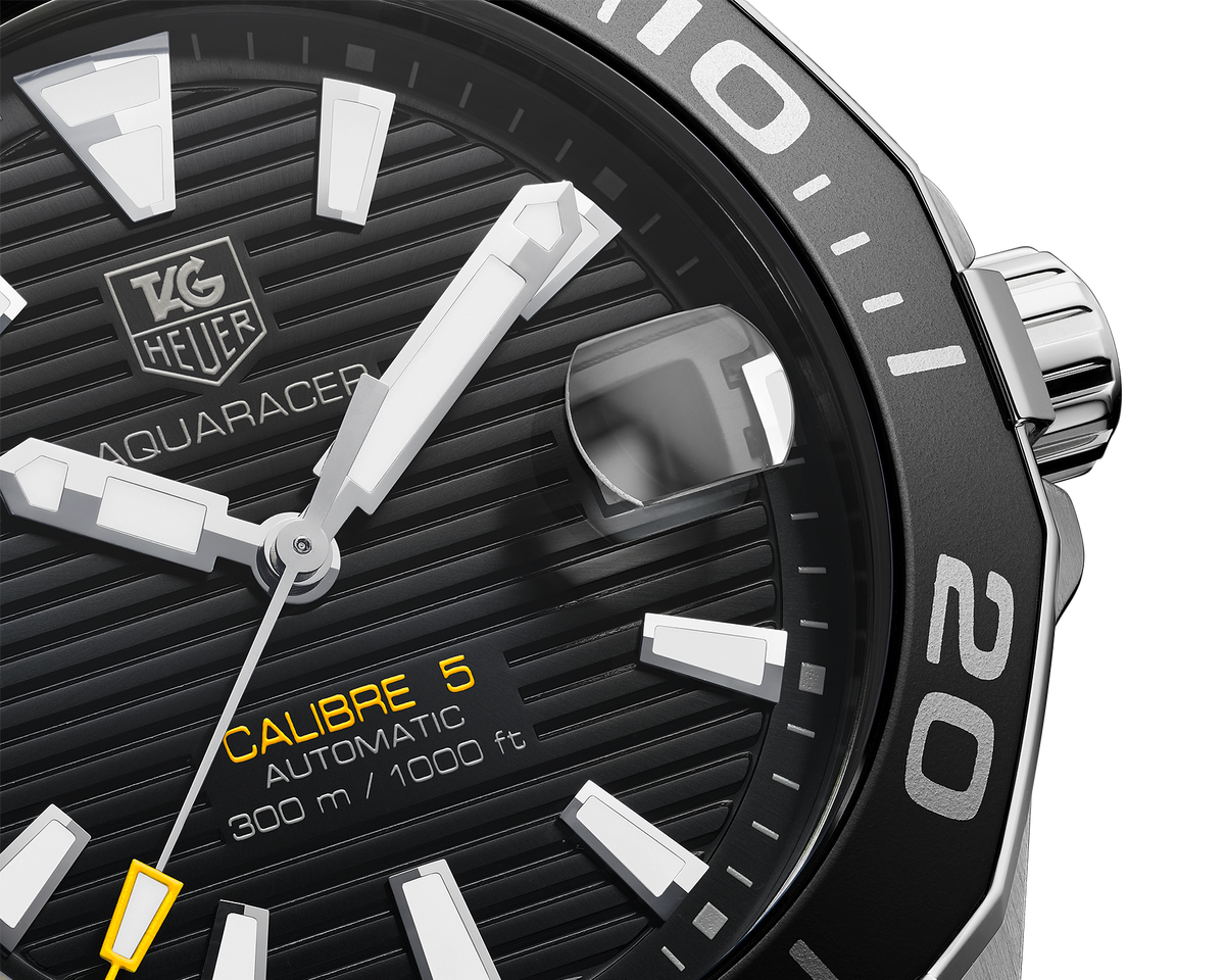  Shop Authentic Tag Heuer Aquaracer Black Dial Watch for Men - WAY211A.BA0928 - Luxxuri