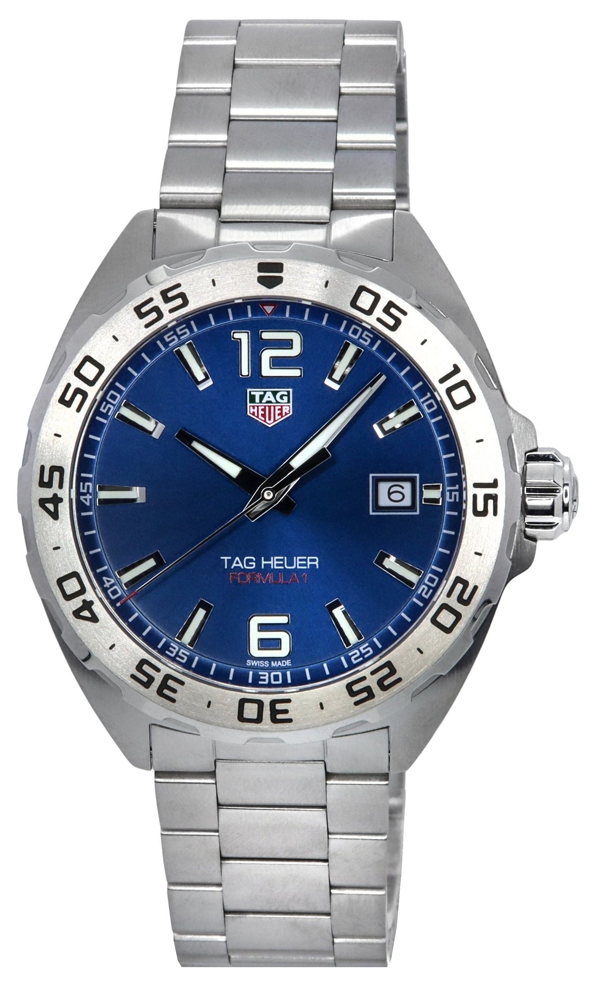  Shop Authentic Tag Heuer Formula 1 Blue Dial Watch for Men - WAZ1118.BA0875 - Luxxuri