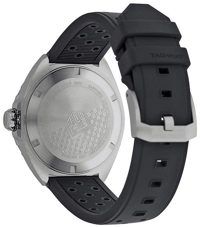  Shop Authentic Tag Heuer Formula 1 Automatic Black Dial Black Rubber Strap Watch for Men - WAZ2113.FT8023 - Luxxuri