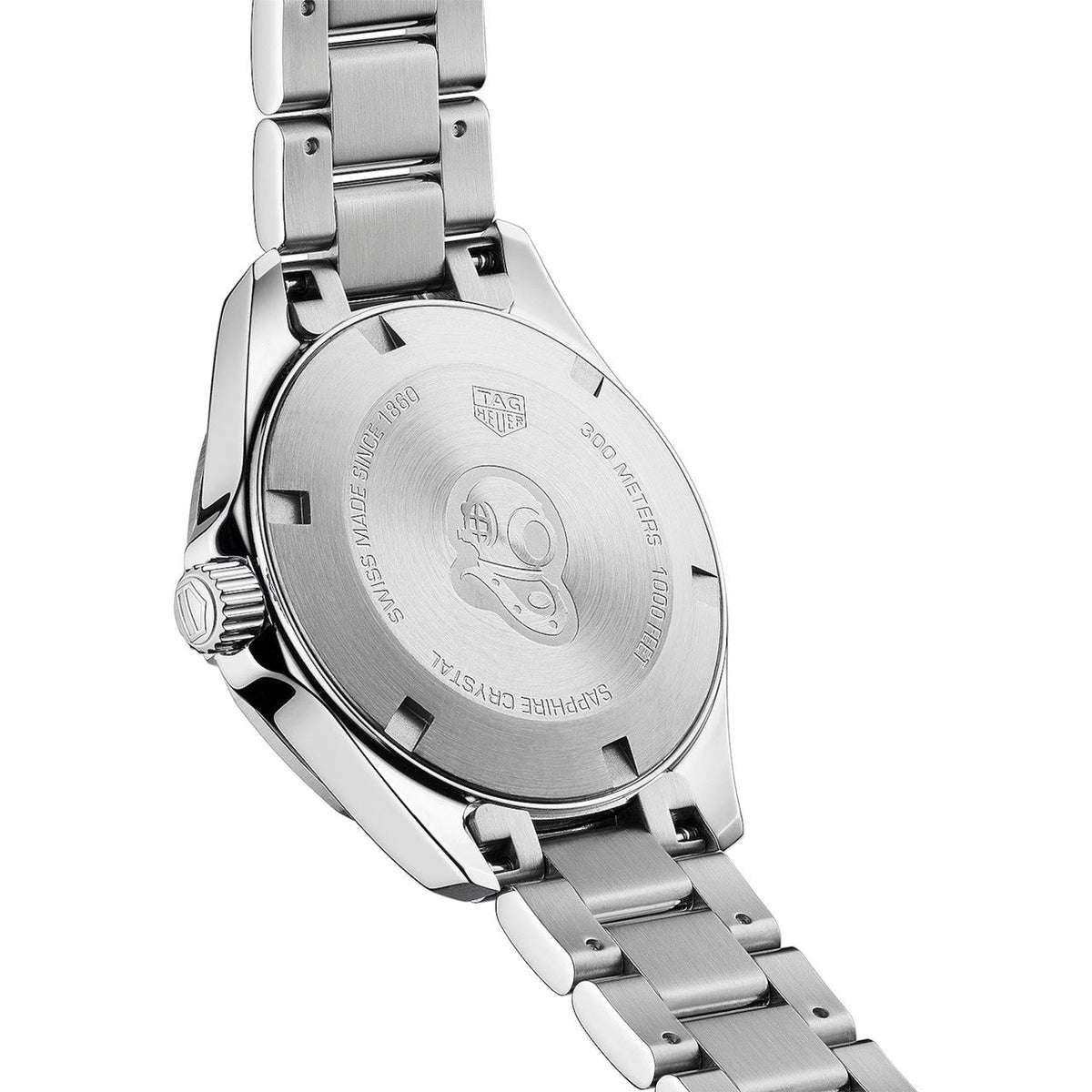  Shop Authentic Tag Heuer Aquaracer White Mother of Pearl Dial Watch for Women - WBD1311.BA0740 - Luxxuri